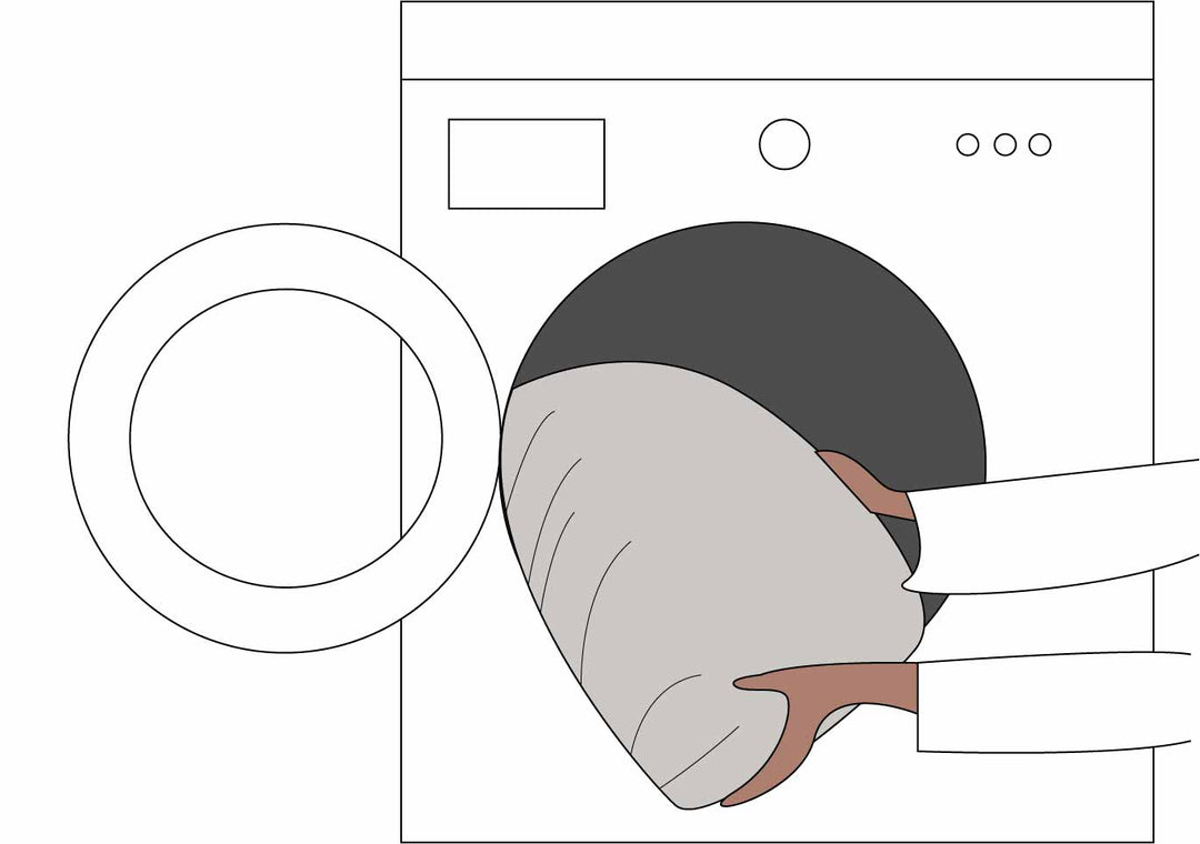 Putting a Memory Foam Pillow in washing machine