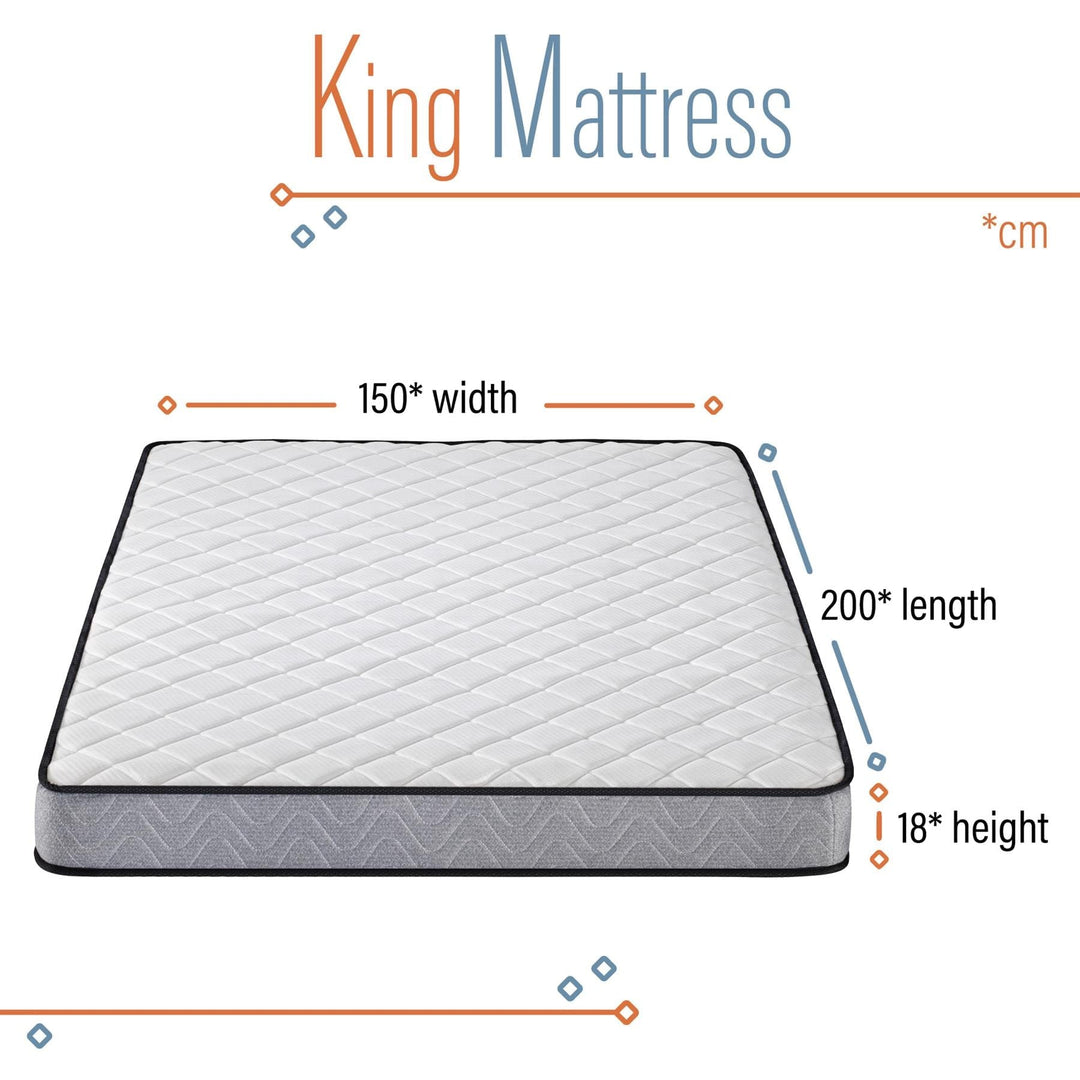 Furnitureful Mattresses King Size Mattress Memory Foam Mattresses