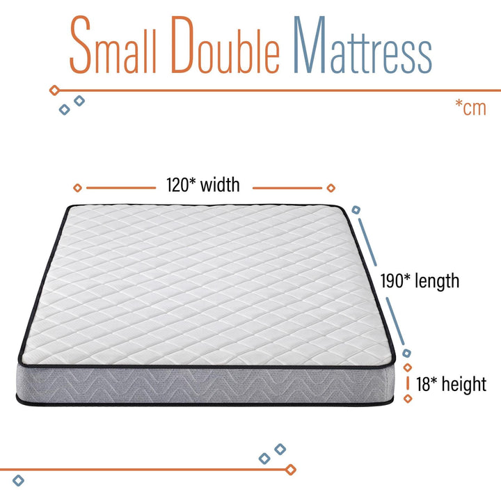Furnitureful Mattresses Small Double Mattress Memory Foam Mattresses